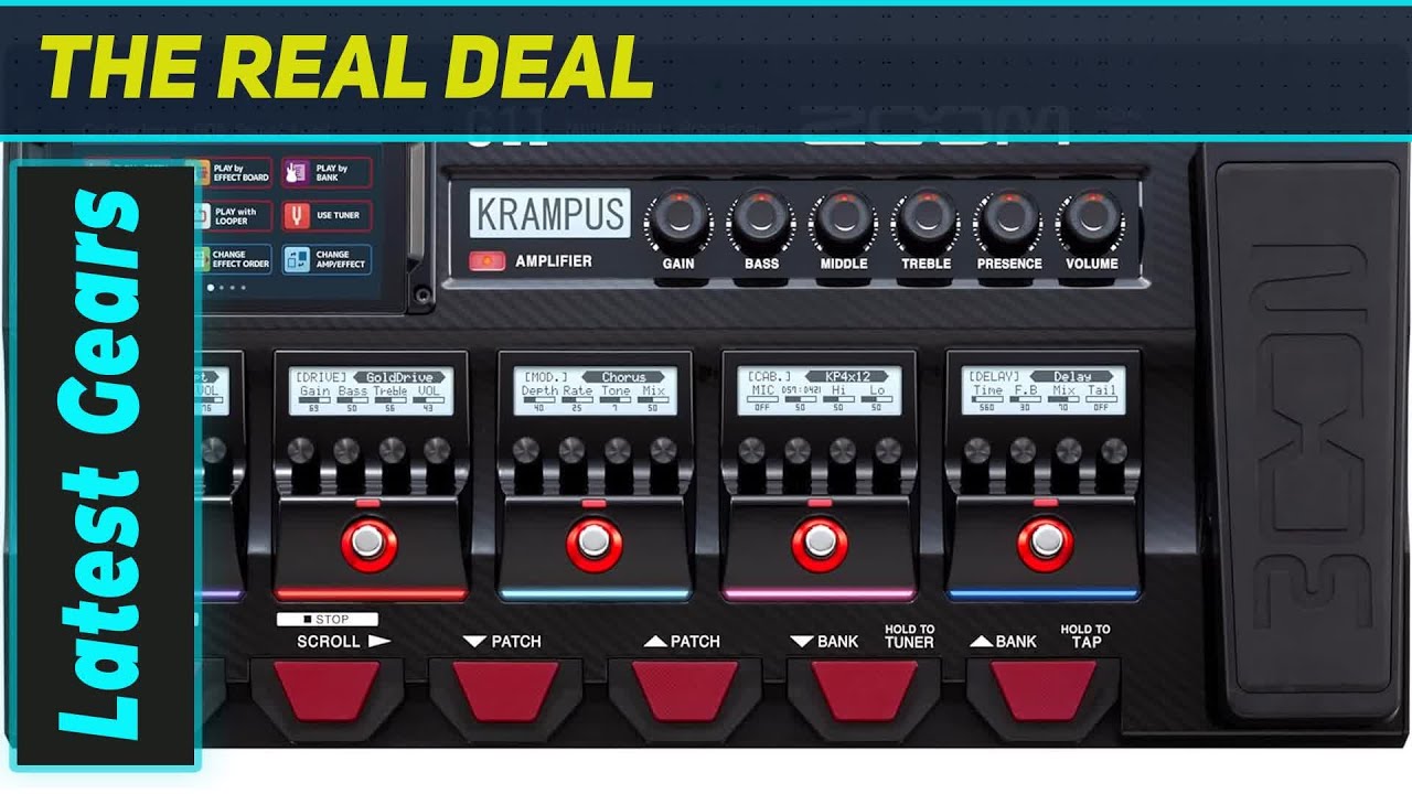 Zoom G11: Идеальный инструмент для создания гитарного звука