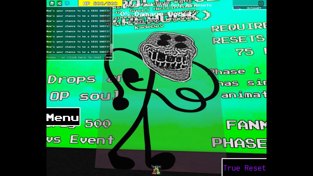 undertale epic monster mania Event characters