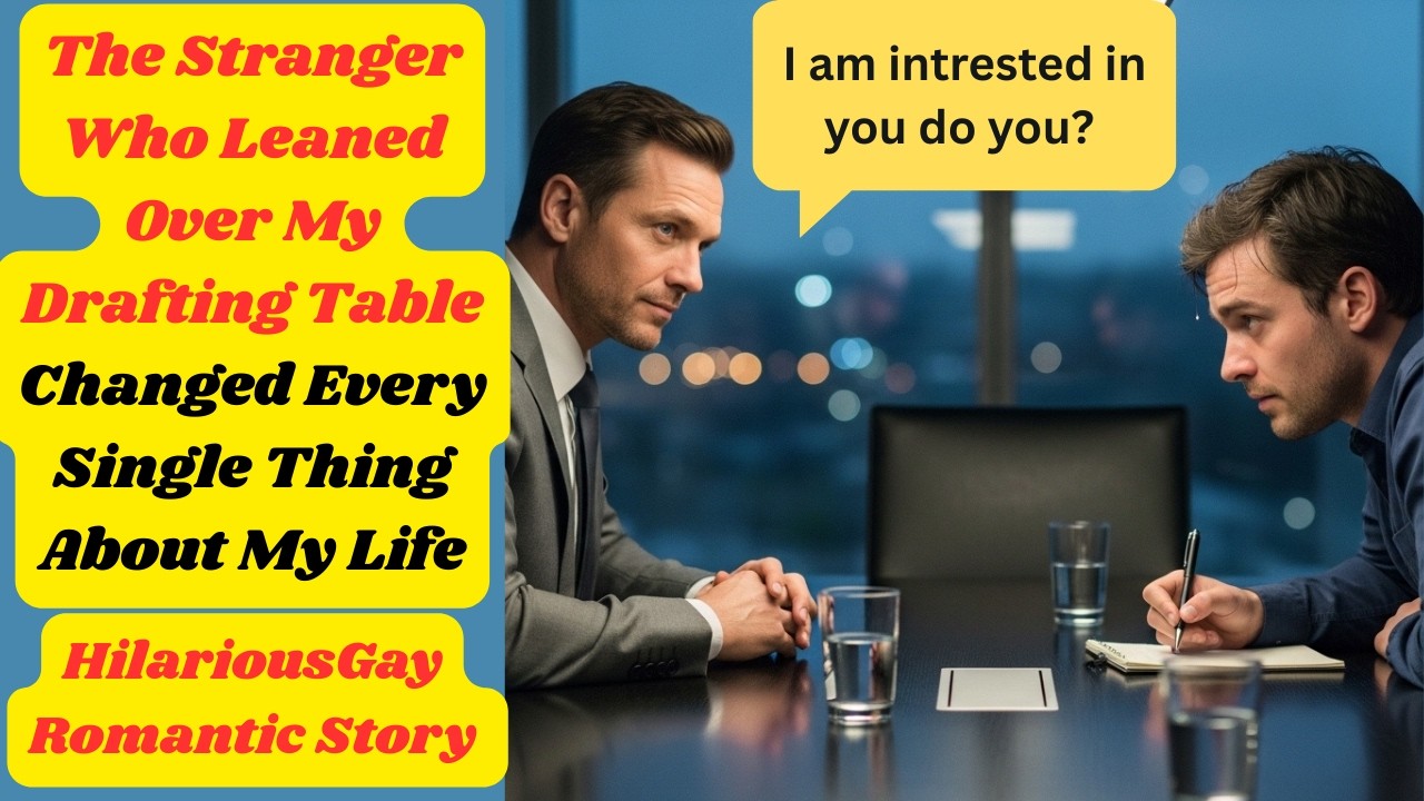 The Stranger Who Leaned Over My Drafting Table Changed Every Single Thing About My Life | Gay Story