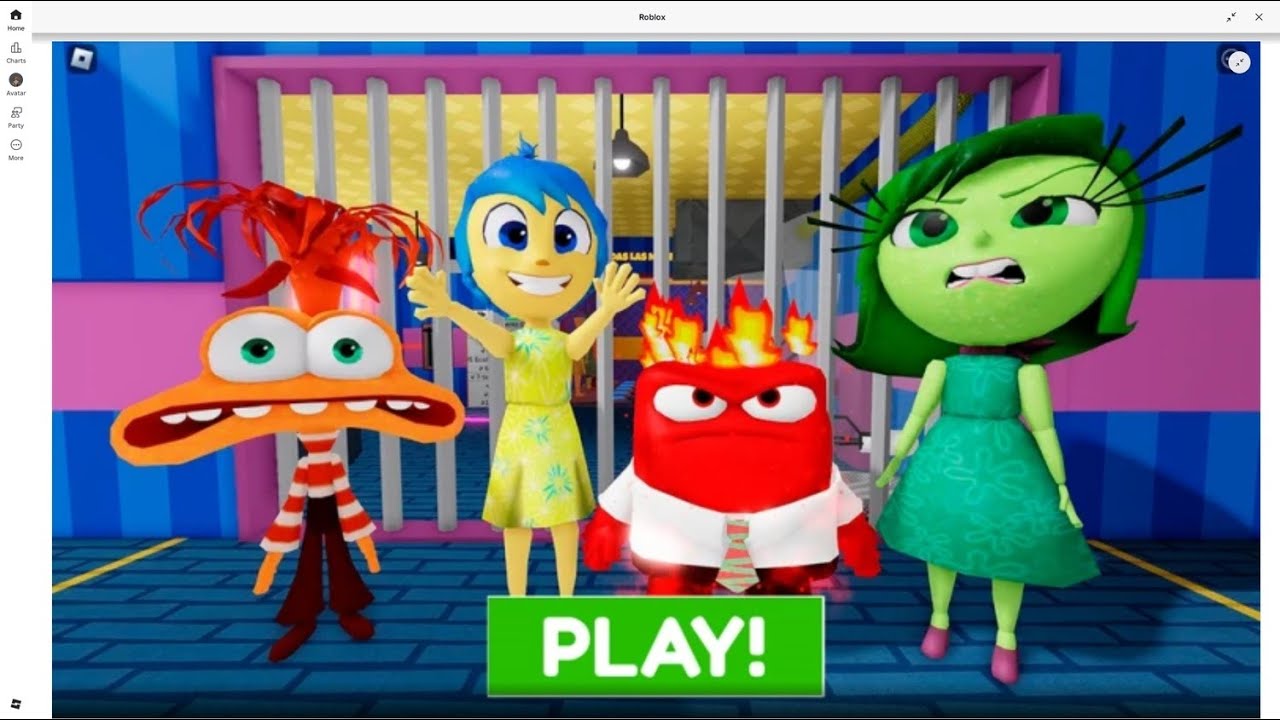 EMOTIONS POLICE FAMILY PRISON RUN ESCAPE OBBY