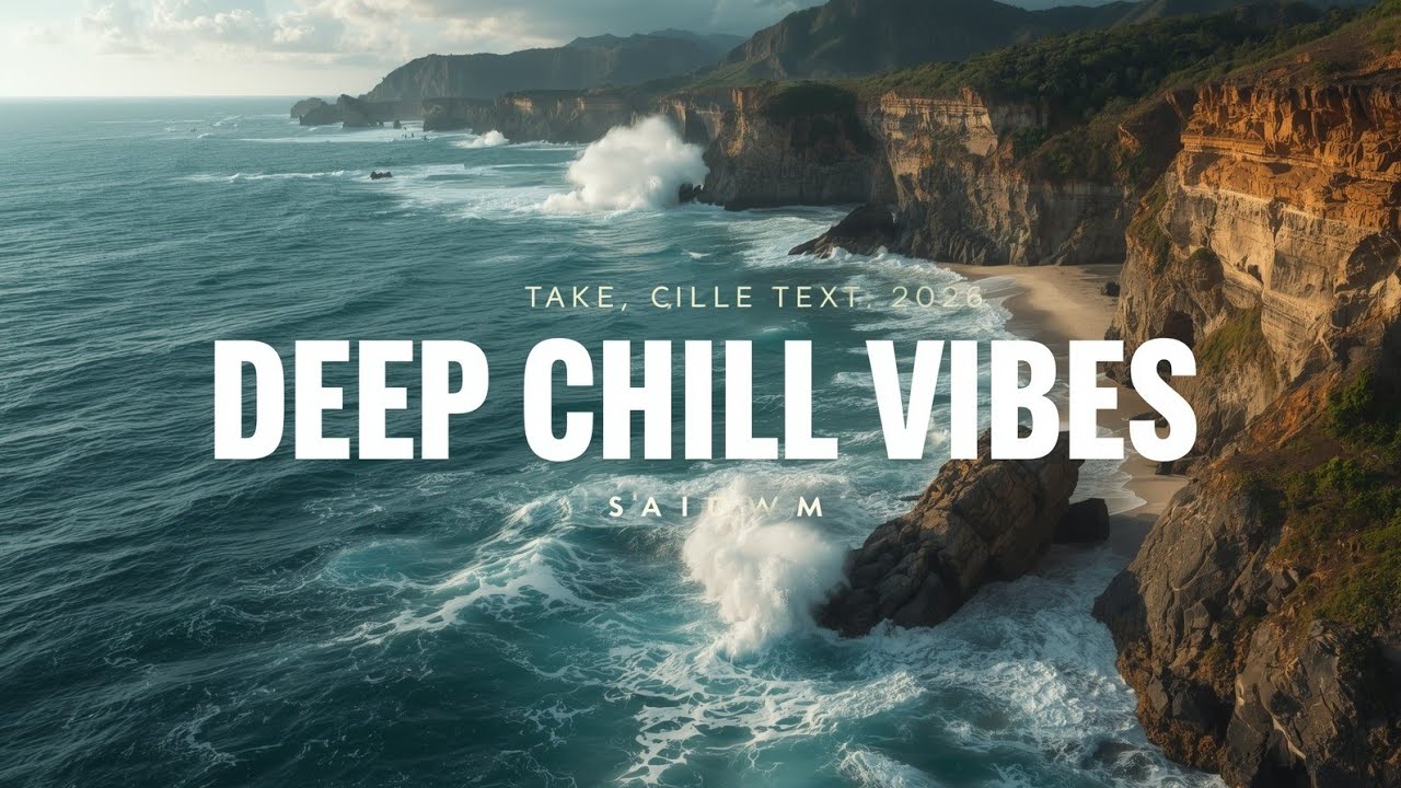 Deep Chill Vibes 2026 🌊 Relaxing Lounge & Smooth Deep House Mix for Focus, Study & Work 