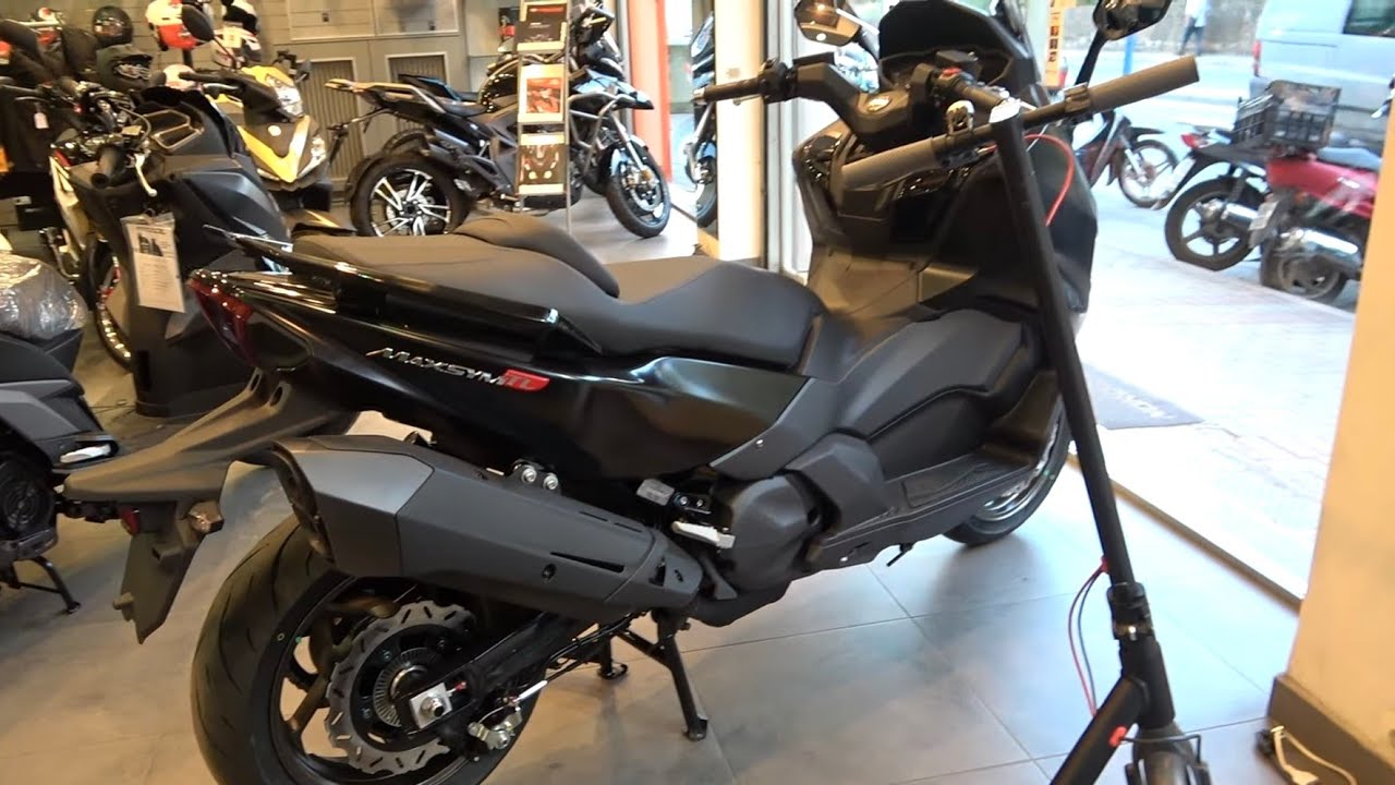 SYM TL 508 black vs white color comparison 2021 walk around