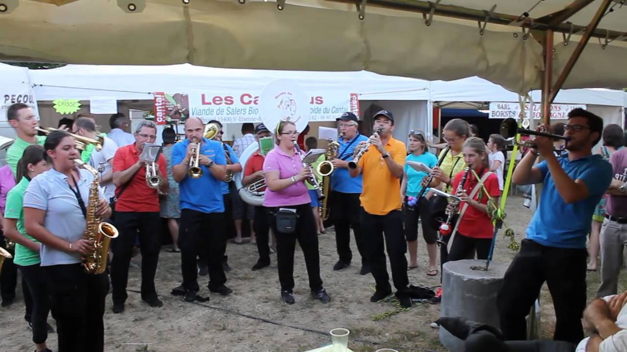 Banda de Chabreloche - Mix Fête de la Gentiane - Riom-ès-Montagne - Juillet 2015