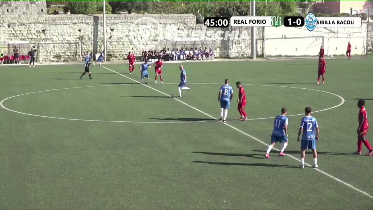 Eccellenza. Real Forio - Bacoli Sibilla: 1-0, la sintesi del match