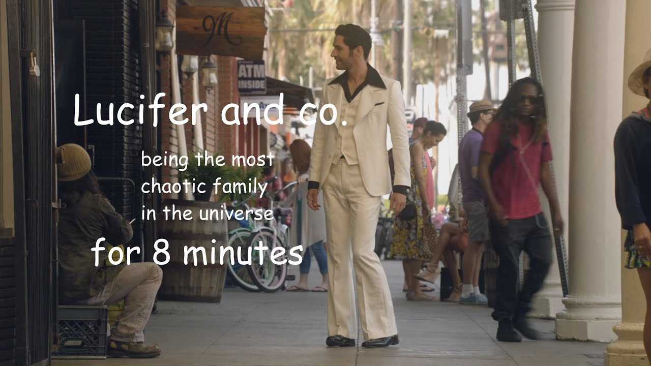 Lucifer and co. being the most chaotic family in the universe for 8 minutes