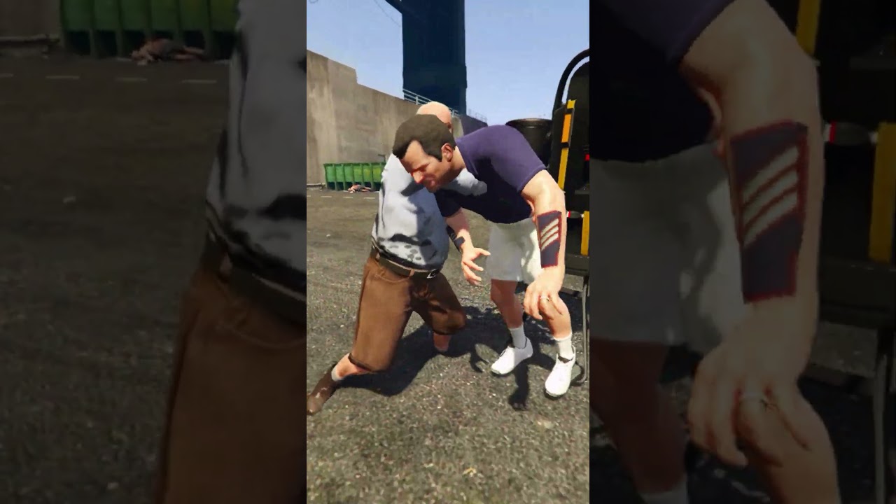 WRONG TURN For Michael  #gta #gtaonly