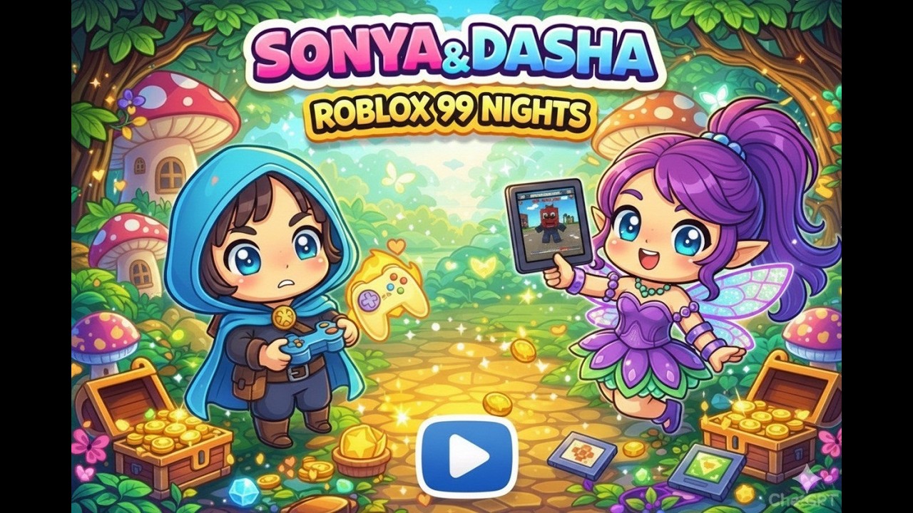 Surviving 99 Nights in Roblox 🌙 | Kids Gameplay