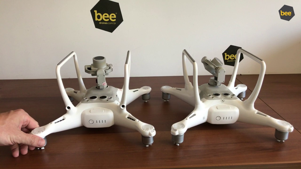 DJI PHANTOM 4 PRO - Da Caixa até o primeiro voo Beedrones tutorial português Brasil review unboxing