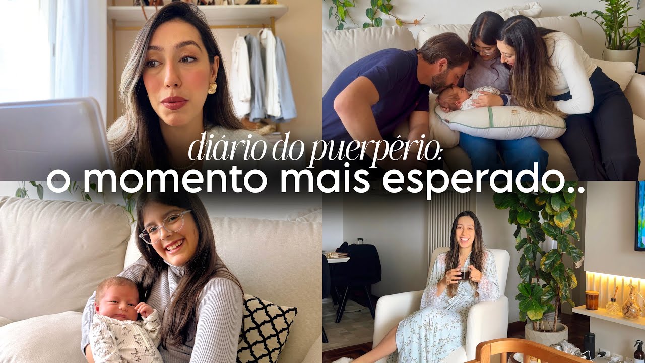 UM DIA em FAMÍLIA: ELISA CHEGOU, PUERPÉRIO, BATE PAPO, NÃO TENHO AJUDA..  e + 🌟🕊️ Cacá Anjos