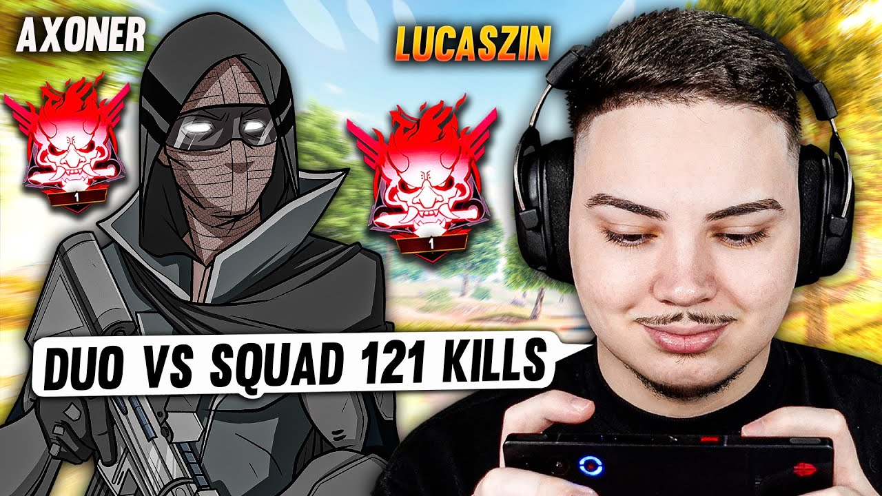 CHAMEI o @Axoner Para JOGAR DUO vs SQUAD no BLOOD STRIKE 🔥 (121 KILLS na Ilha do Medo!)