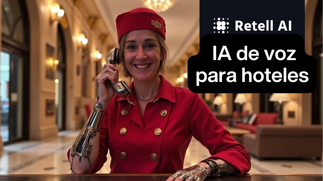 Cómo crear un agente de llamadas con IA para un hotel
