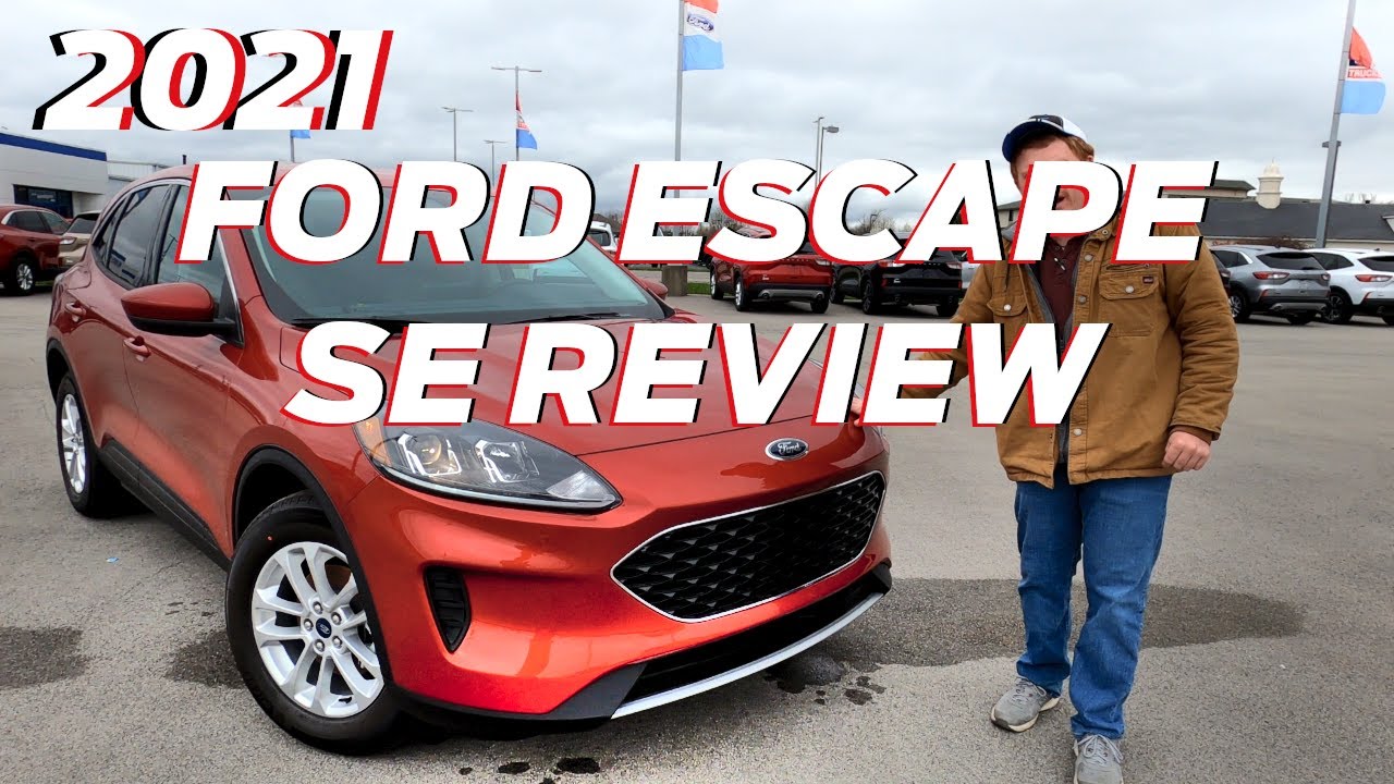 New 2021 Ford Escape SE Review