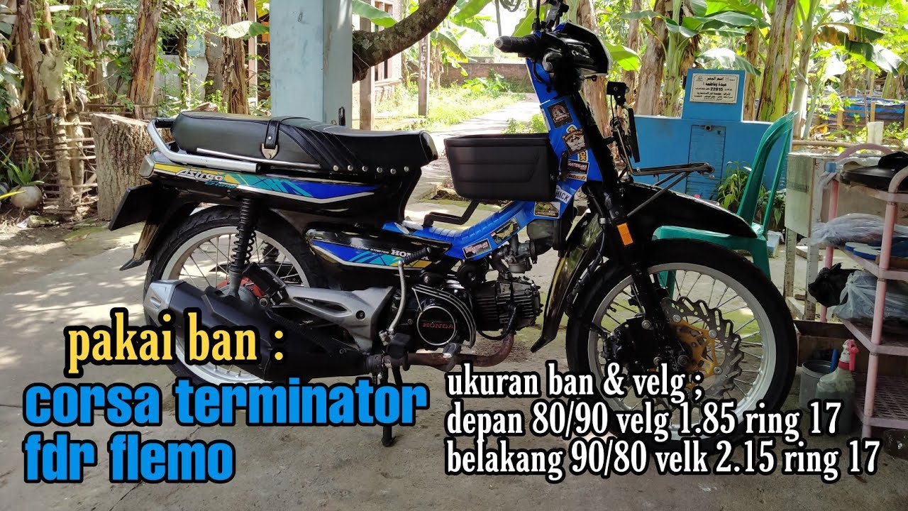 PENAMPAKAN ASTREA GRAND DENGAN BAN FDR FLEMO DAN CORSA TERMINATOR || UKUR 90/80 DAN 80/90 RING 17