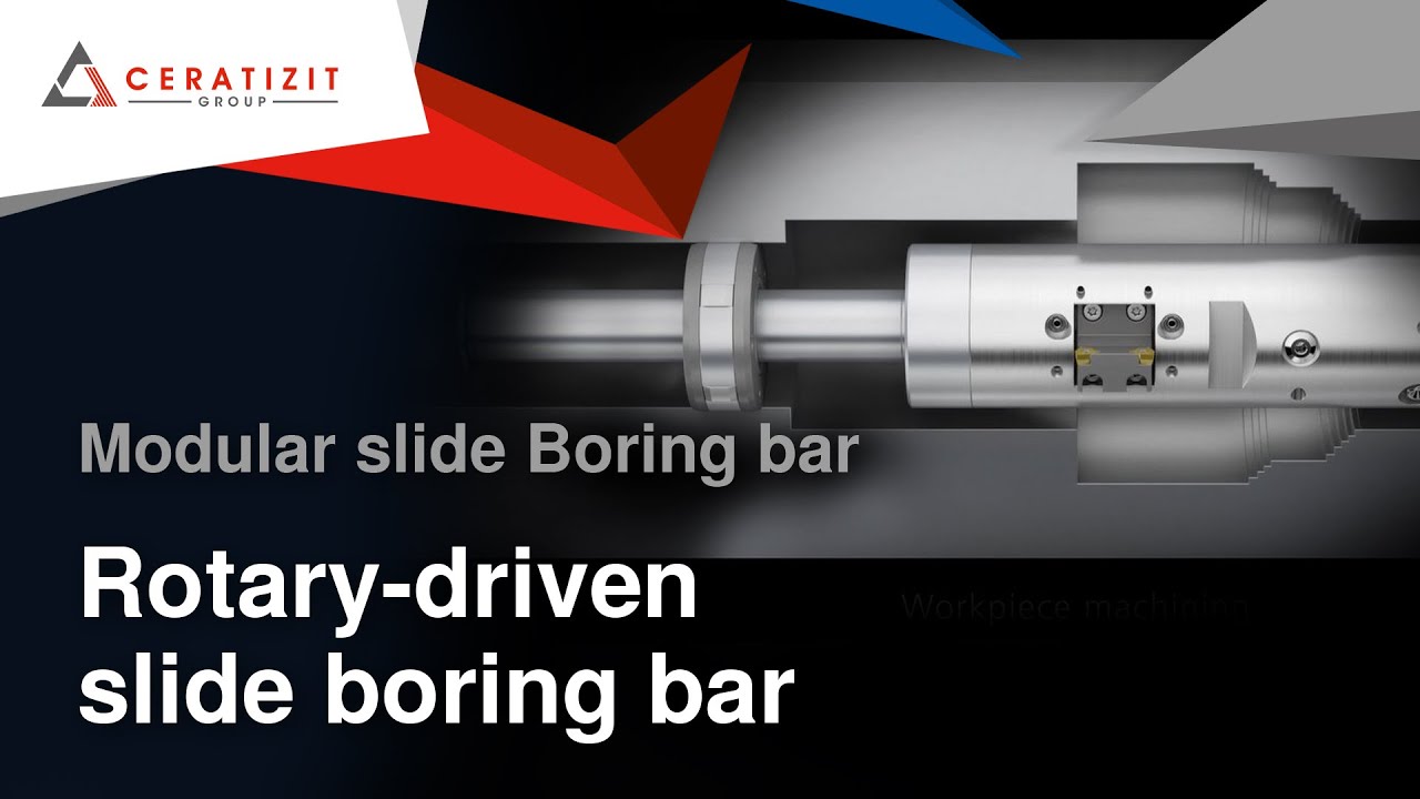 KOMET®  Rotary-driven slide boring bar