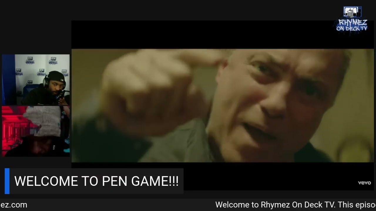 Pen game reacts to Eminem ft Sia Guts Over fear