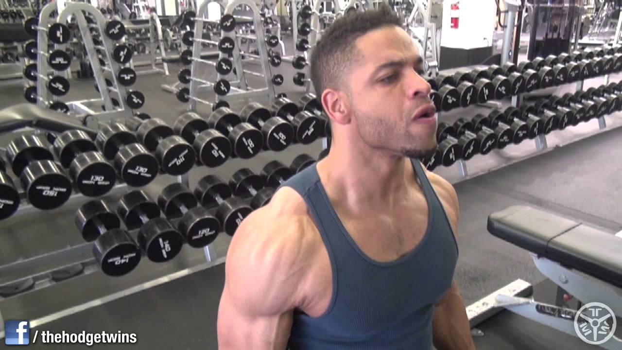 Shoulder Day &  Future BigJsExtremeFitness Collaboration @hodgetwins