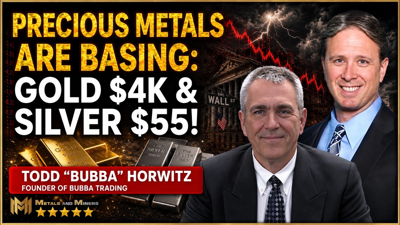 BUBBA HORWITZ | Драгоценные металлы нащупали дно &mdash; Золото $4000/Серебро $55. Покупайте в долгосрок!