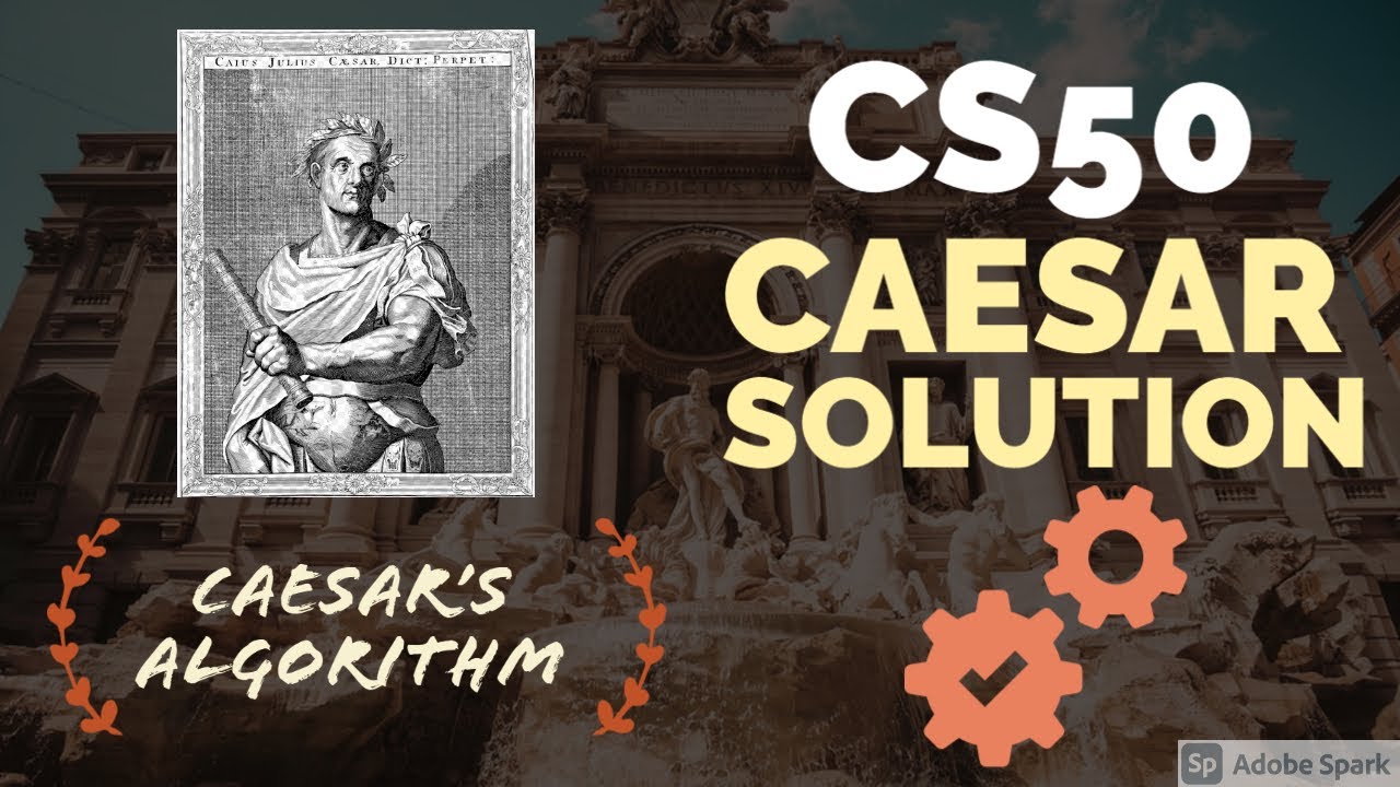 CS50 caesar solution (Week 2 pset2)