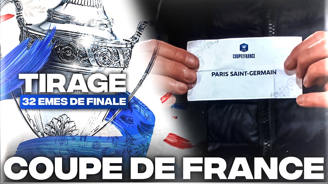 🔴 TIRAGE COUPE DE FRANCE LIVE / 🚨ALLEZ PARIS! / 32EME DE FINALE COUPE DE FRANCE / TIRAGE AU SORT CDF