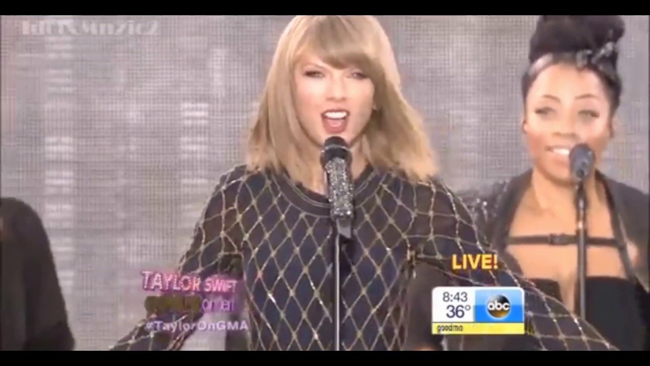 Taylor Swift - Out Of The Woods live on GMA Time Square