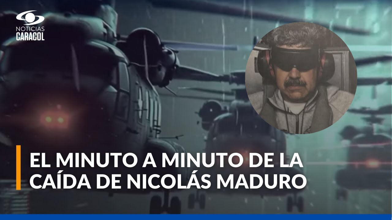 Así fue minuto a minuto del operativo que llevó a la captura de Nicolás Maduro en Venezuela