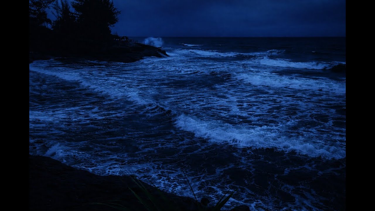 Let These Waves Carry You to Sleep 🌊 Black Screen All Night