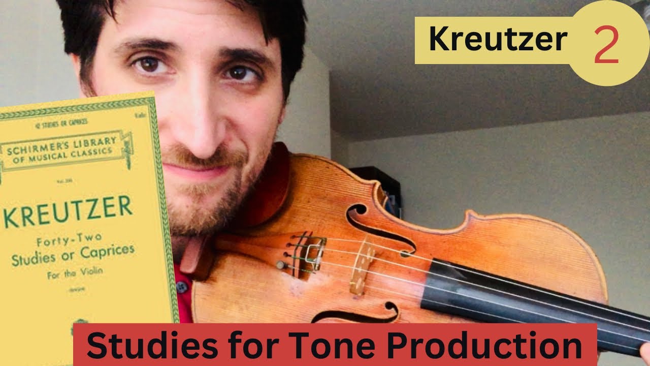 Kreutzer Étude N.2 - play and tutorial - most important study and basis to all others #kreutzer