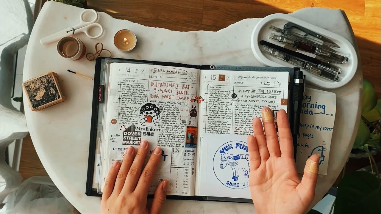 My Hobonichi Cousin is a work in progress~ feat. daily pages and backfilling °~