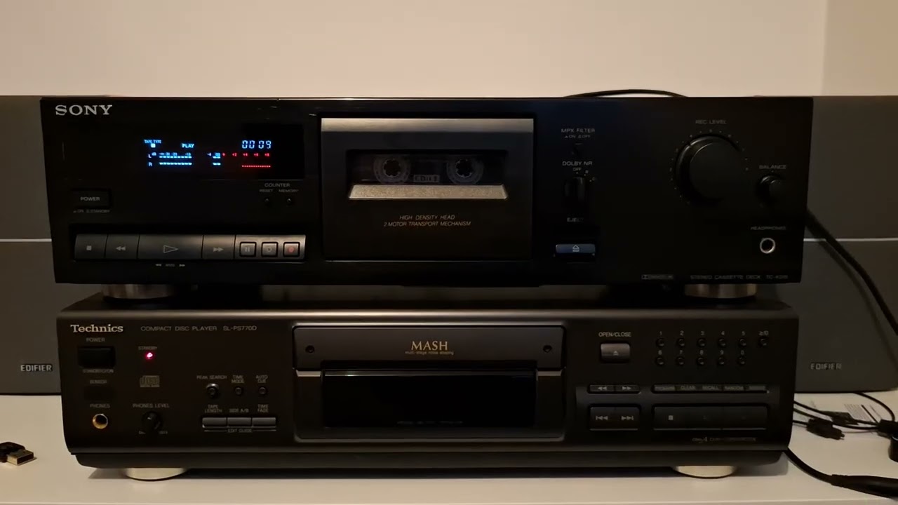Sony Cassette Deck TC-K215 test 