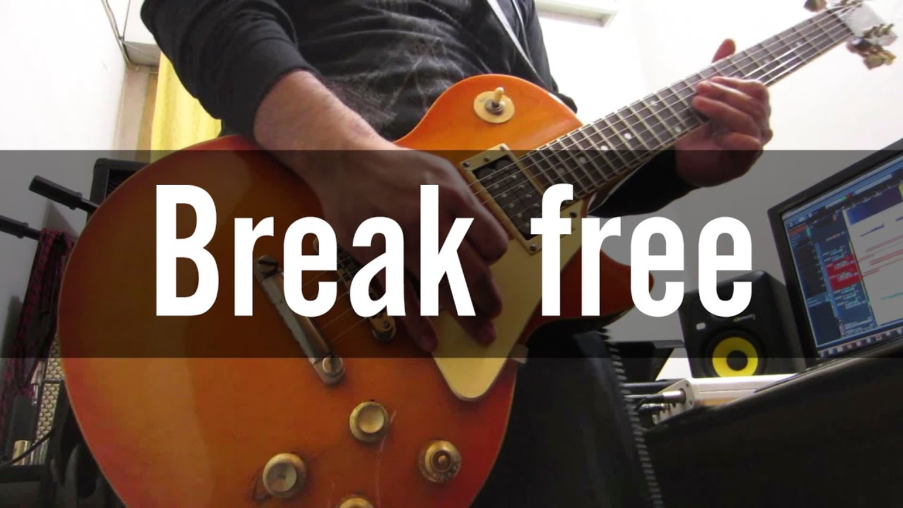 Ariana Grande - Break Free | electric guitar cover (instrumental)