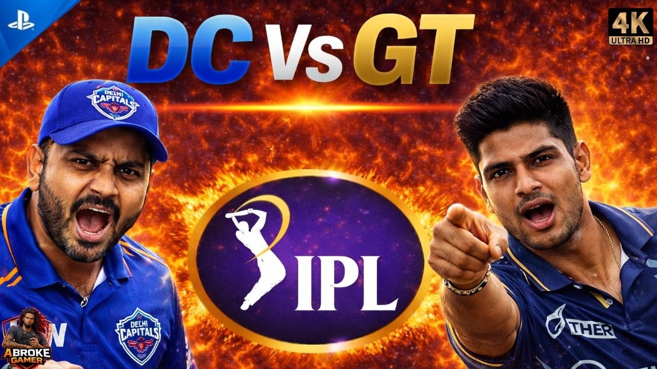 DC Vs GT Live | Review | IPL Live Match | Tamil Commentary | AbrokeGamer