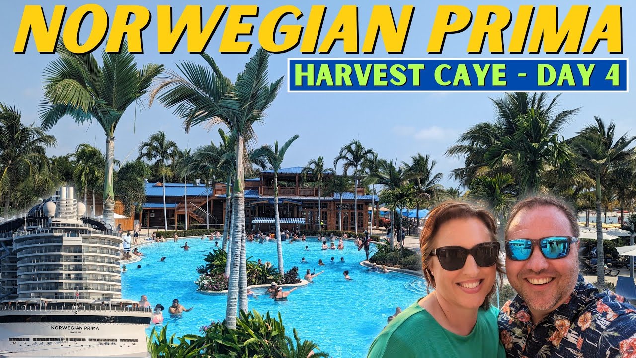 Norwegian Prima Caribbean Cruise: Harvest Caye Belize (Day 4 VLOG)