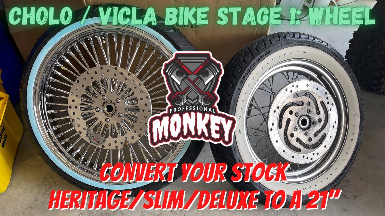 Harley Heritage Vicla / Cholo Build: Stage 1 - 21