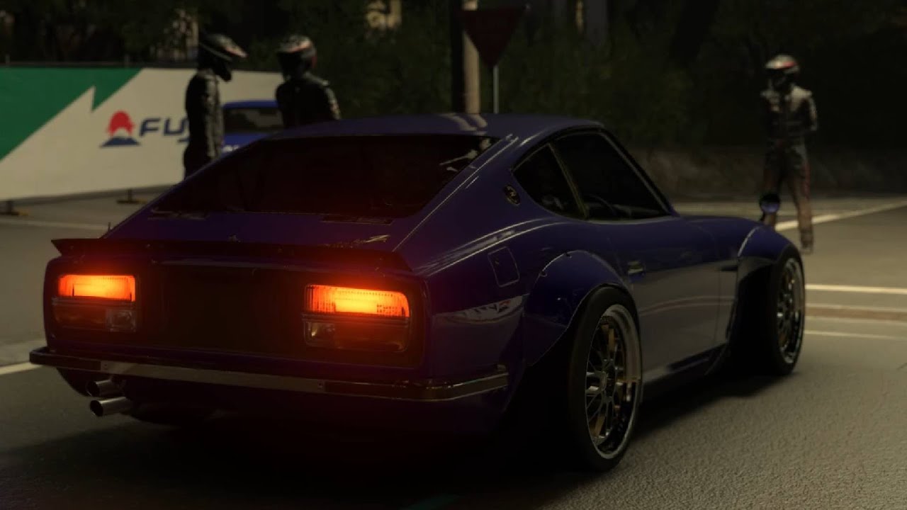 Forza Motorsport - Chasing on the Downhill with the Z