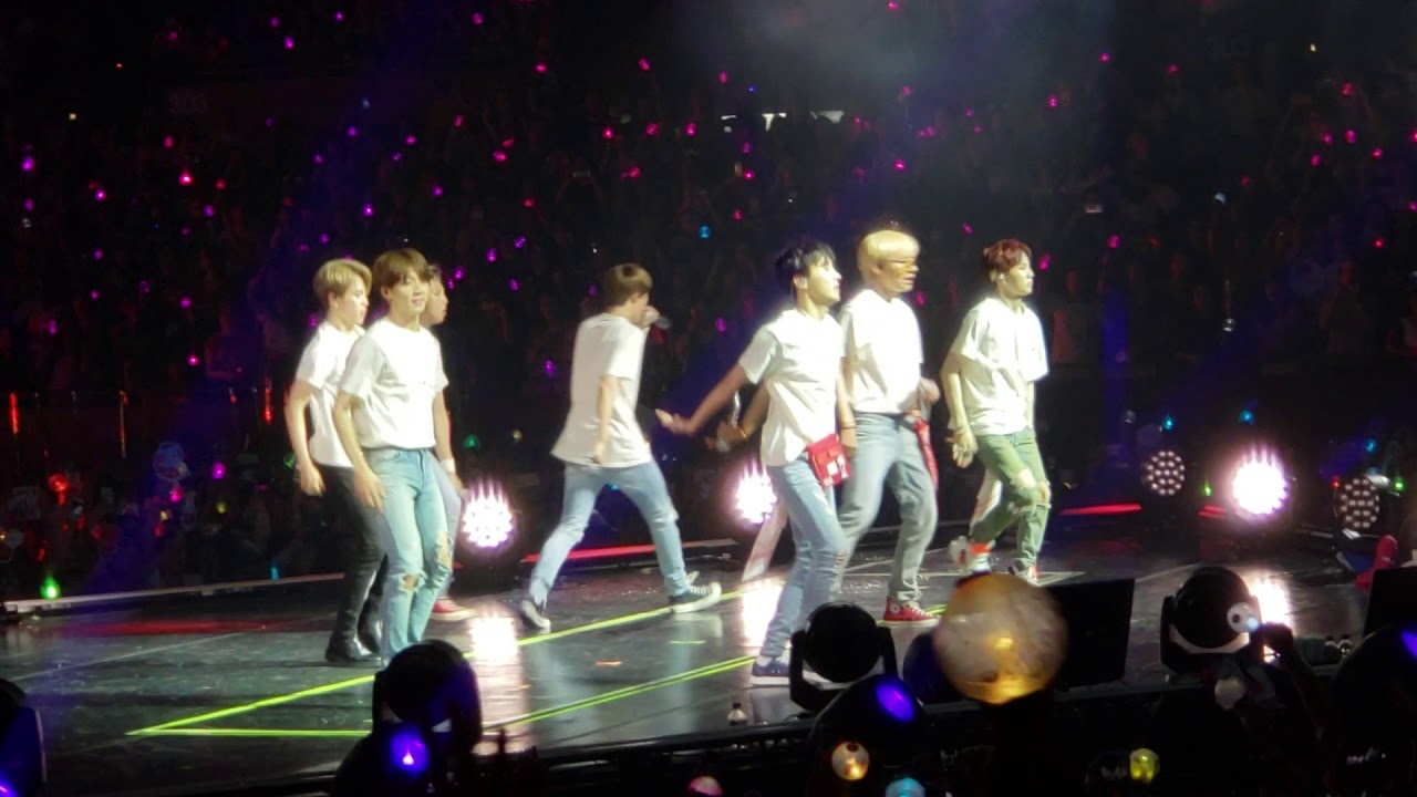 [Fancam] 180916 BTS 방탄소년단 Love Yourself Tour Fort Worth - So What & Anpanman