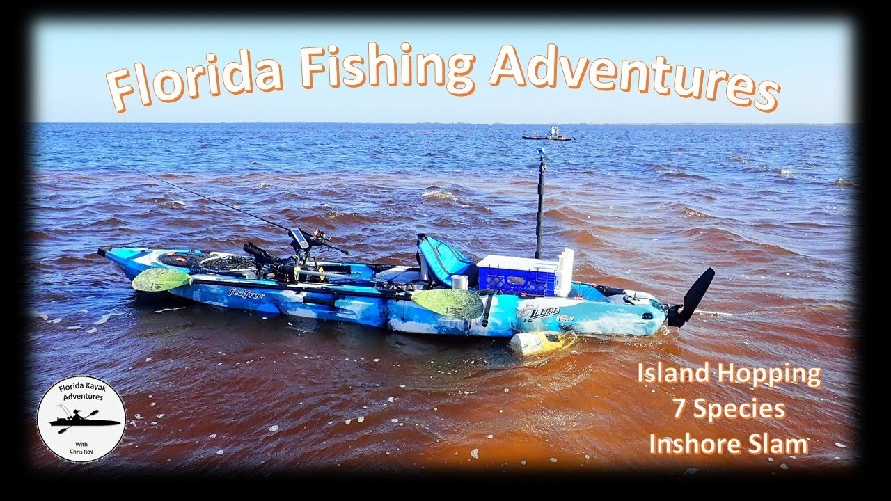Kayak Fishing Yankeetown Inshore Slam 7 species fun trip