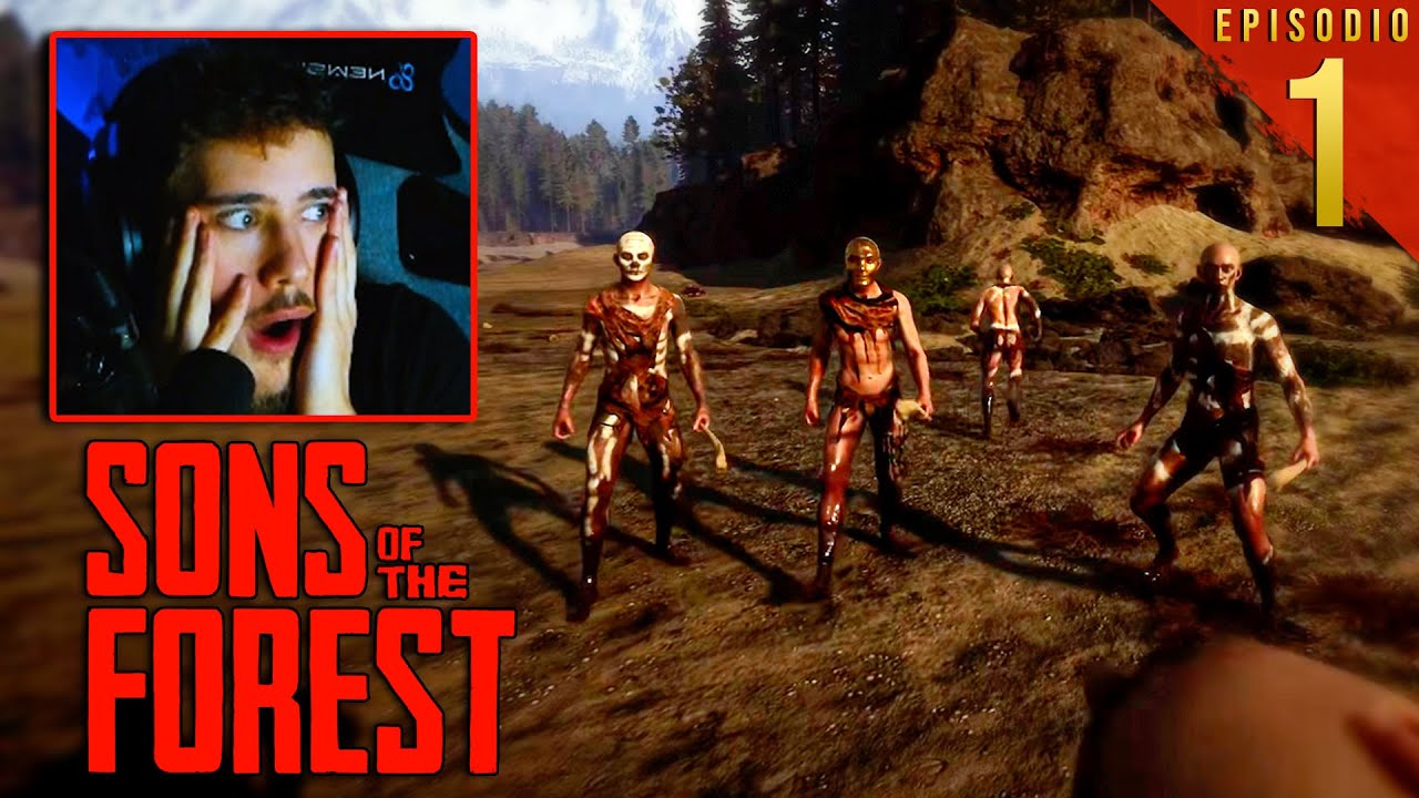 DE VUELTA A LA ISLA DEL TERROR #1 💀🪓 SONS OF THE FOREST