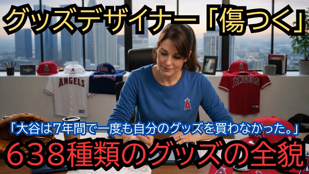 【全米号泣】「7年間、一度も買ってくれなかった」大谷翔平グッズを638種類デザインした女性45歳。最終日ロッカーで見た
