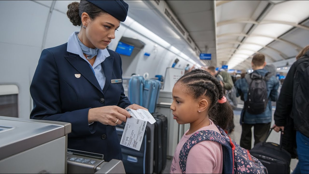 Flight Attendant Rips Up Black Girls Ticket, Not Knowing Her Father Owns the Entire Airline...