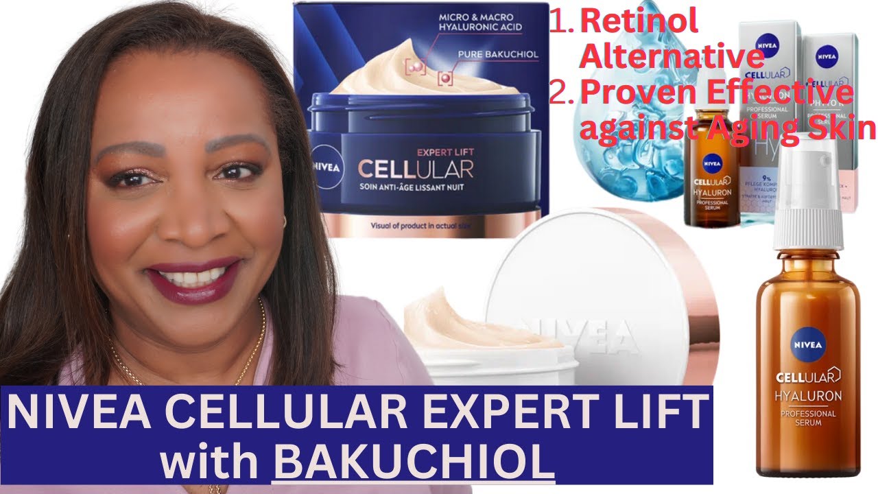 NIVEA CELLULAR EXPERT LIFT Day & Night Cream with BAKUCHIOL ⎮CELLULAR PHYTO R & HYALURONIC Hy SERUM