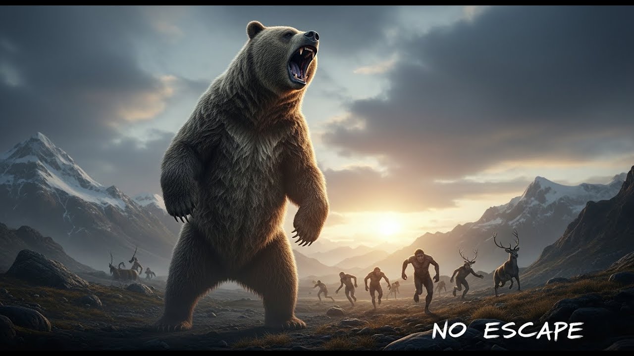 Life 1 Million Years Ago | Ancient Earth | Stone Age Land of the Short-Faced Bear | No Escape