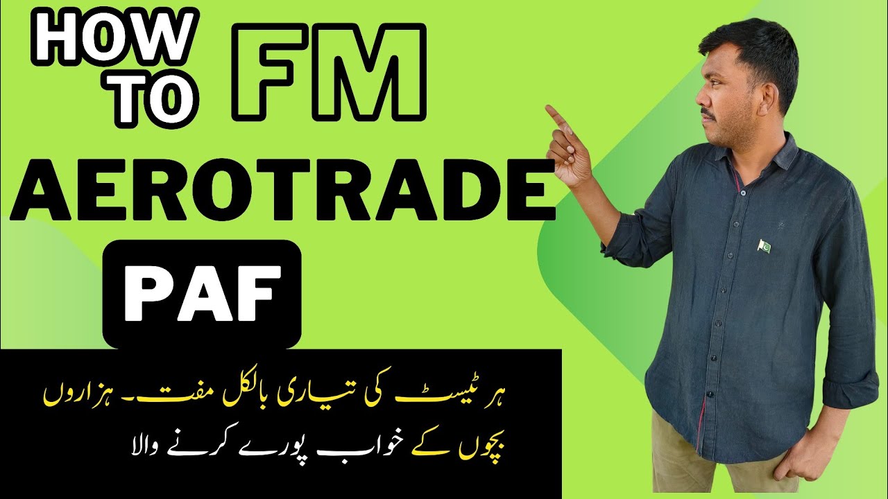 PAF AIRMAN AEROTRADE VS FM Initial Test Full Guidelines 💪 | Sir Waqar Waheed Initial Test Tips