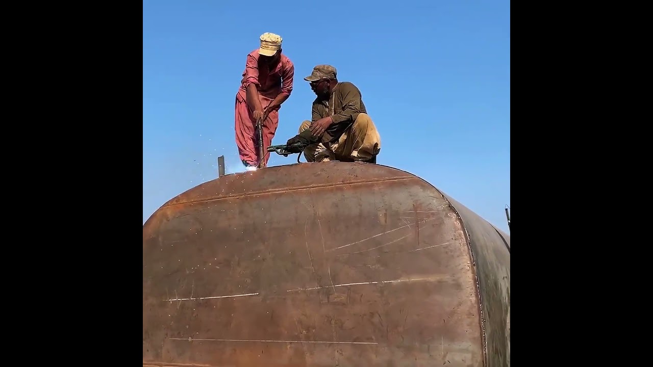 Building a 50,000L Oil Tanker: The Ultimate Metal Leviathan