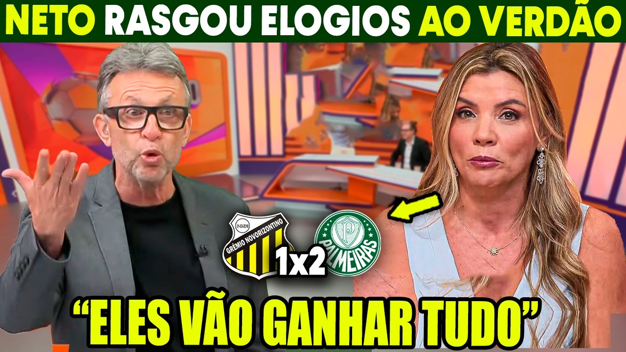 AGORA!! NETO E MIDIA SE RENDERAM AO VERDÃO 