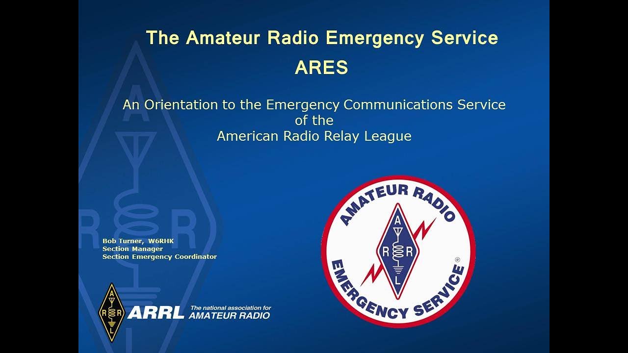 ARES Orientation for new and prospective members 2021