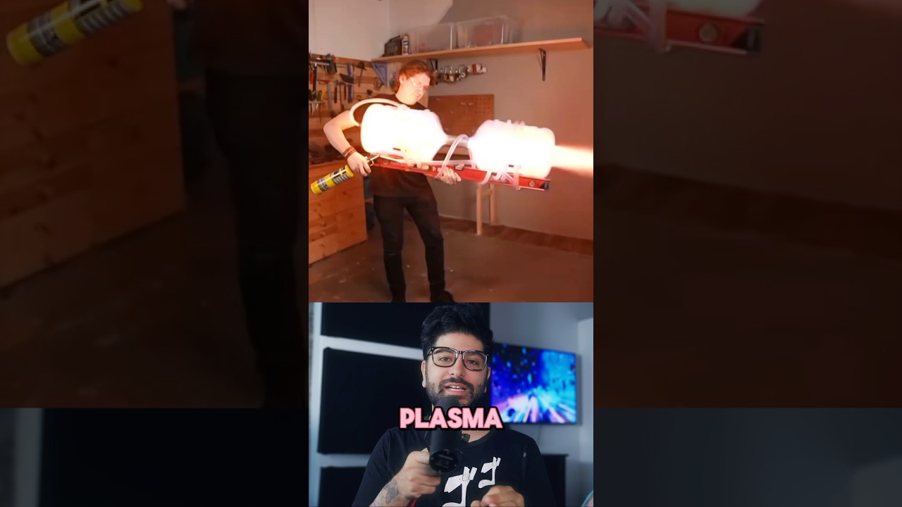 He made a real life plasma gun