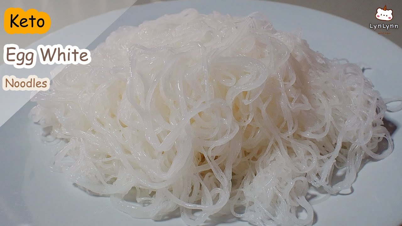 Keto Egg White Noodles | Molecular Gastronomy