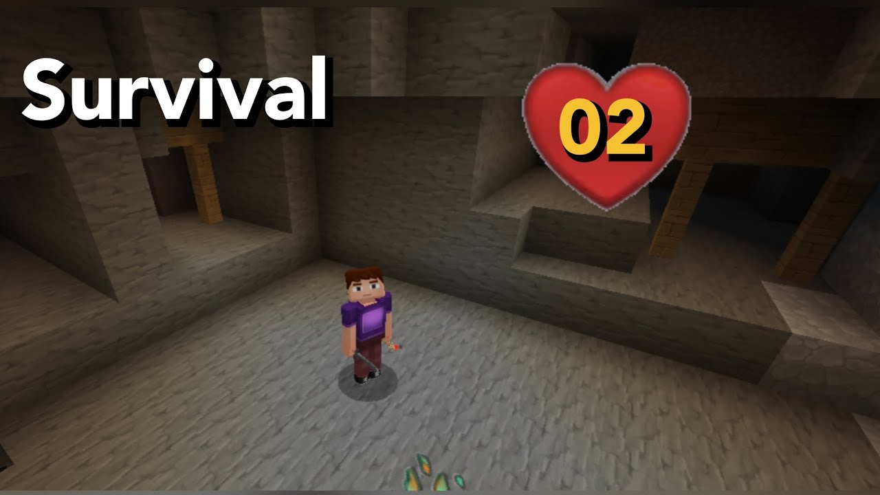 Realmcraft Survival|T2 EP 2 - My Tobias Died... i found a Mine!