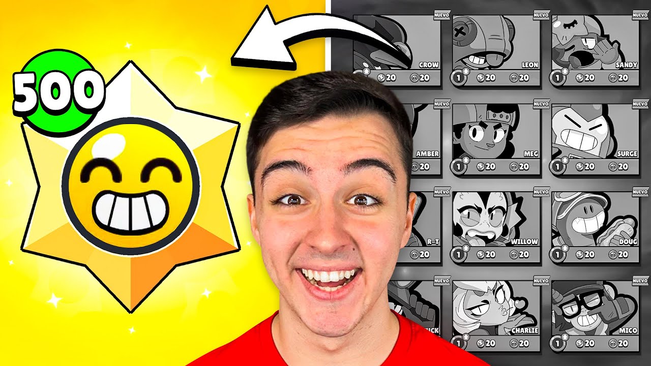 ABRO 500 DROPS LEGENDARIOS en CUENTA SIN BRAWLERS 😱🚨 Brawl Stars