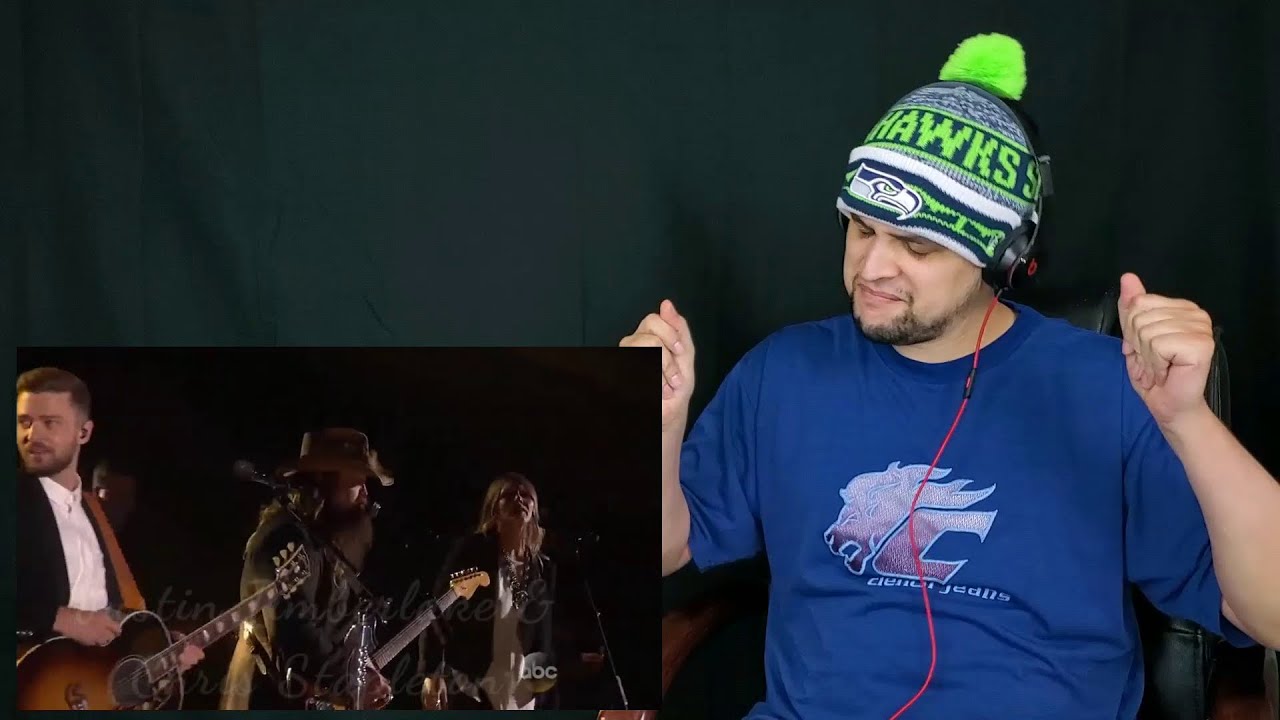 Justin Timberlake & Chris Stapleton - Tennessee Whiskey, Drink You Away (CMA 2015) (REACTION) WOW!!!